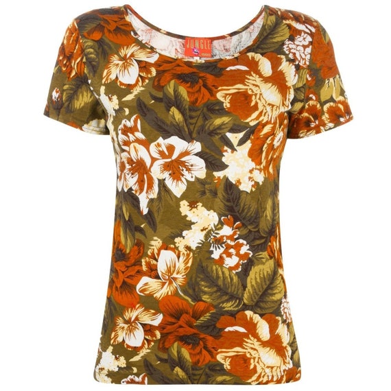 Kenzo Jungle 90s floral printed T-shirt 