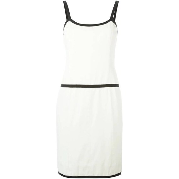 Chanel 90s white dress