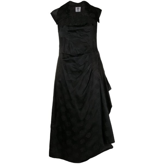 90s Valentino jacquard dress