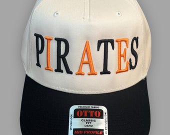 Custom 3D Puff Embroidered Cap - Gameday Gear/Football Season Outfit - Serif Font