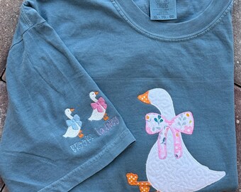 Mama Goose Applique Shirt