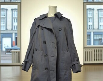 1970s Aquascutum Trench Coat | Vintage Beige Raincoat | England 1970s Aquascutum Trench Coat | Vintage Beige Raincoat | England