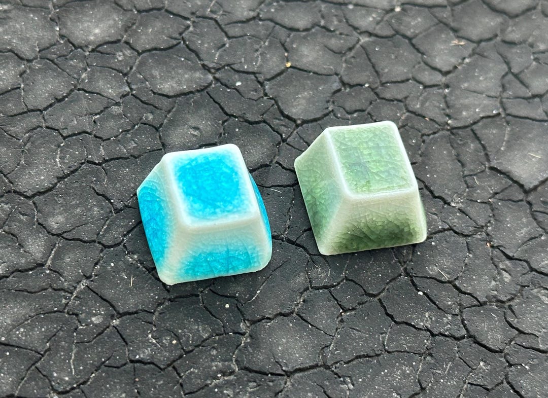 Ceramic Artisan Keycaps - by Kaicaps - Etsy