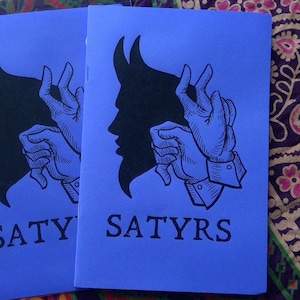 SATYRS occult art zine