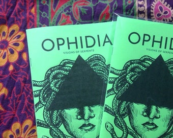 OPHIDIA Visiones de serpientes arte oculto zine