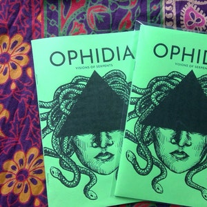 OPHIDIA Visions of Serpents occult art zine