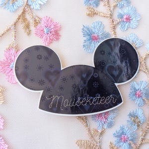 Mouseketeer Mickey Ears Sticker