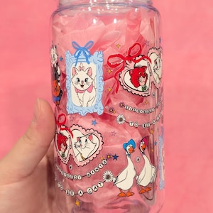 Everybody Wants to Be a Cat 16 oz. Glass or Plastic Cup