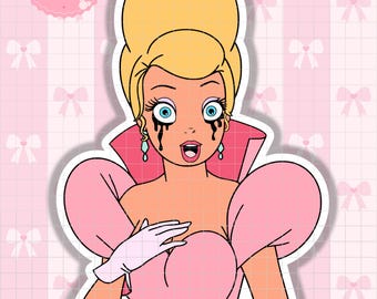 Sticker Lottie van Princess and the Frog