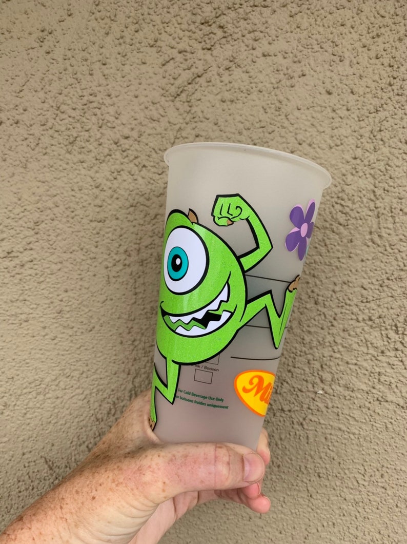Custom Disney reusable cup Etsy