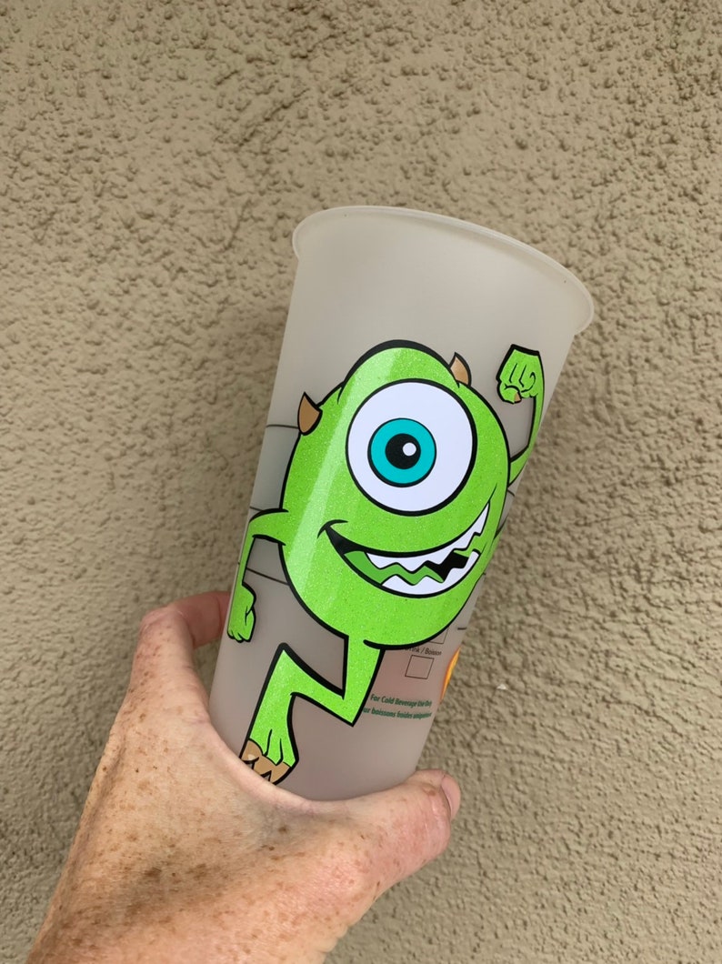 Custom Disney reusable cup Etsy