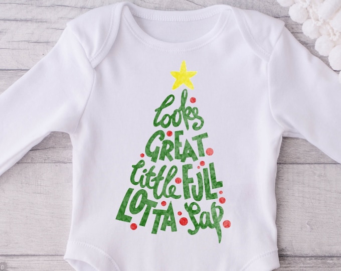 Looks Great Little Full Baby Onesie® Bodysuit -Christmas Christmas Vacation Inspired