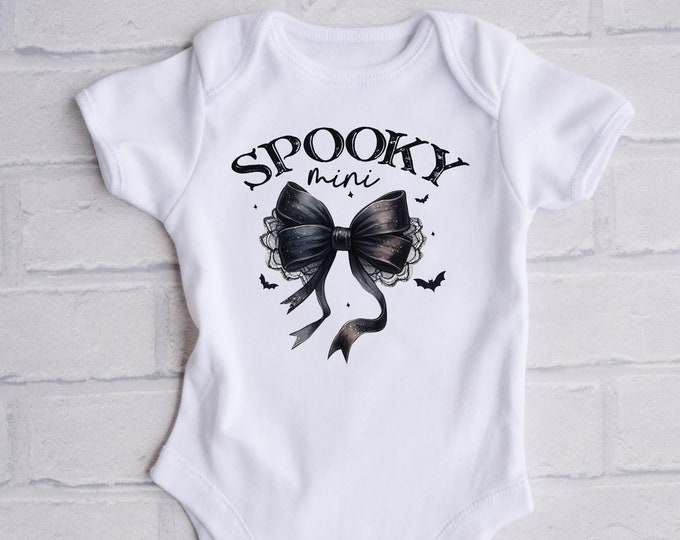 Coquette Halloween Baby Onesie® Bodysuit -  Spooky Mini