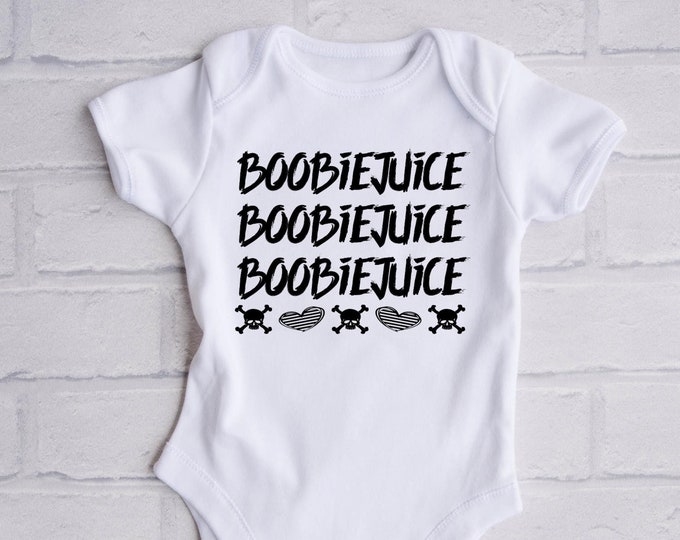 Boobie Juice Halloween Baby Onesie® Bodysuit