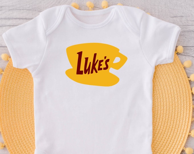 Luke's Diner Baby Bodysuit, TV Inspired  Baby Shirt, Kids Shirt