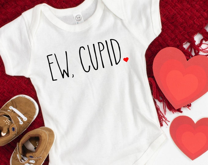 Valentine's Day Baby Onesie® Bodysuit -  Ew Cupid Valentine’s Day