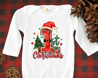 My 1st Christmas Baby Onesie® Bodysuit