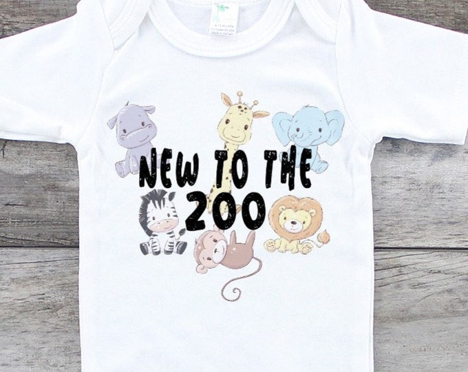 New To The Zoo Baby Onesie® Bodysuit - Newborn Bodysuit