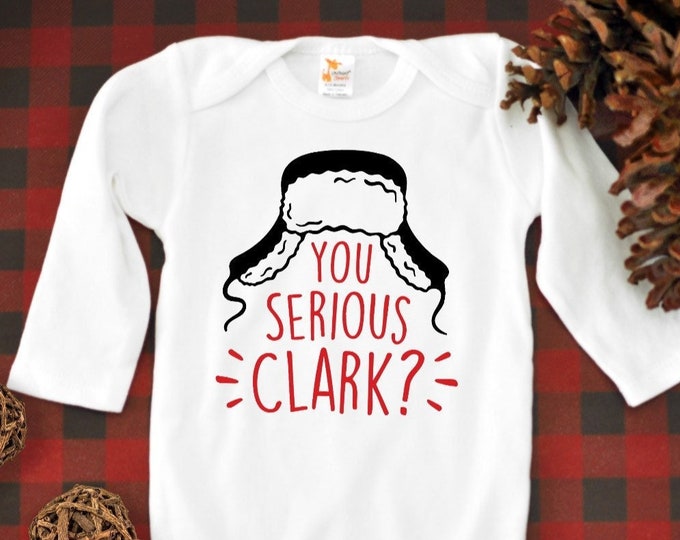 You Serious Clark Christmas Baby Onesie® Bodysuit - Christmas Vacation Inspired
