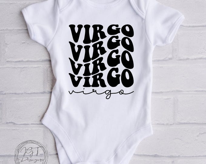 Virgo Zodiac Baby Onesie® Bodysuit -  Virgo -