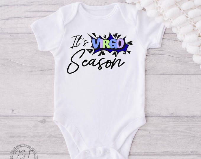 Virgo Zodiac Baby Onesie® Bodysuit - It’s Virgo Season