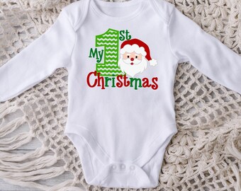 My First Christmas Baby Onesie® Bodysuit