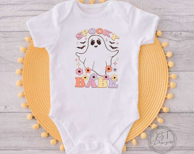 Retro Halloween Baby Onesie® Bodysuit