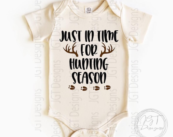 Just In Time For Hunting Season Baby Onesie® Bodysuit