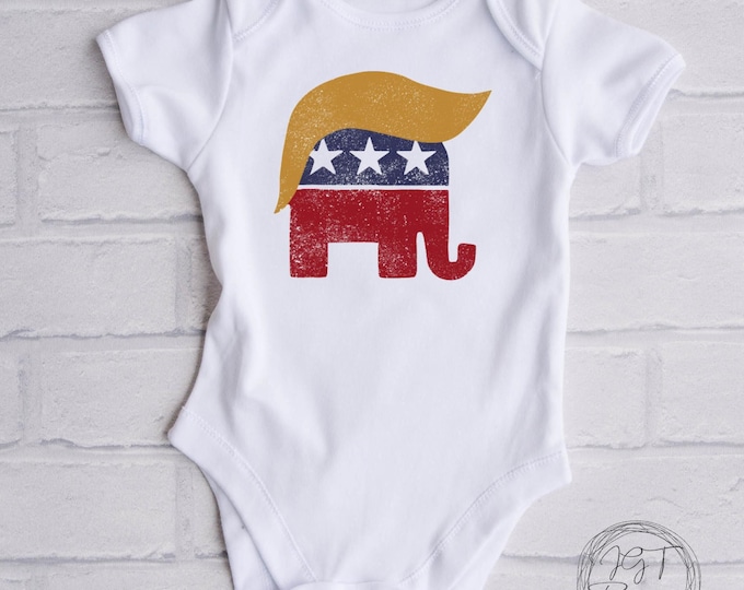 Trump GOP Political Baby Onesie® Bodysuit