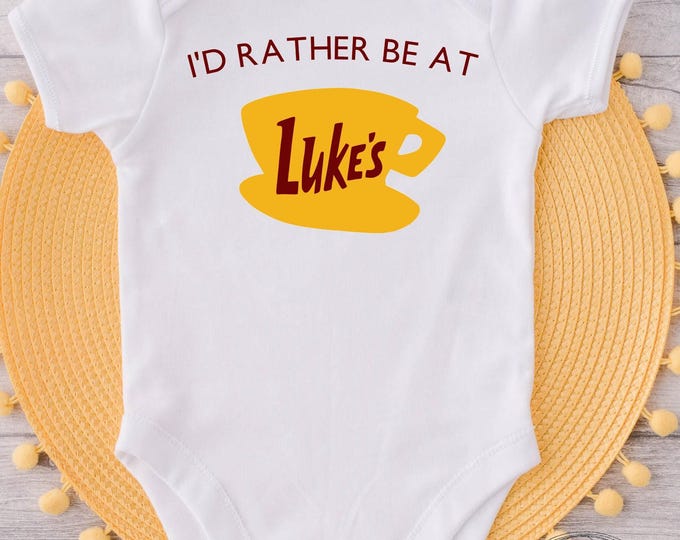 I'd Rather Be At Luke's Baby Onesie® Bodysuit -  TV Inspired