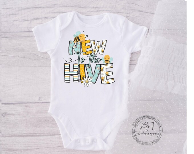 New To The Hive Baby Onesie® Bodysuit -  Newborn