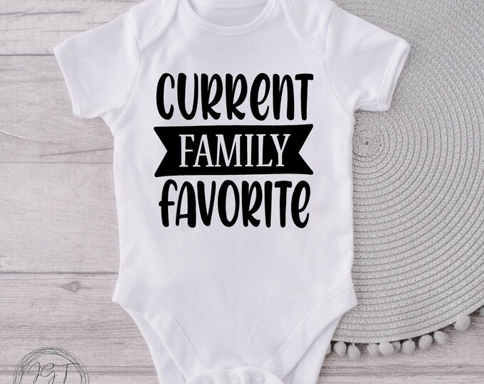 Funny Baby Onesie® Bodysuit -  Current Family Favorite -
