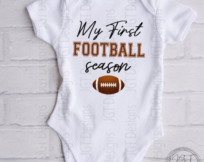 My First Football Season Baby Onesie® Bodysuit