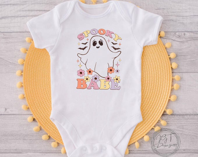Retro Halloween Baby Onesie® Bodysuit