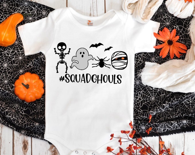 Halloween Baby Onesie® Bodysuit -  Squad Ghouls