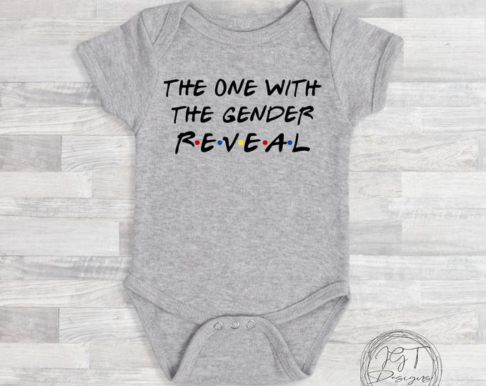 The One With The Gender Reveal Baby Onesie® Bodysuit - Friends TV Inspired
