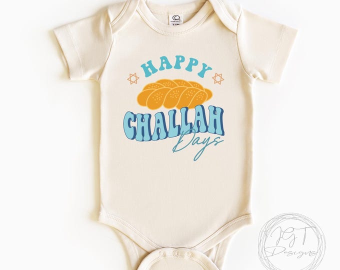 Happy Challah Days Baby Onesie® Bodysuit