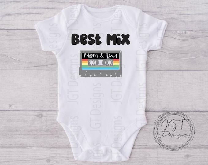 Best Mix Tape - Funny Baby Onesie® Bodysuit