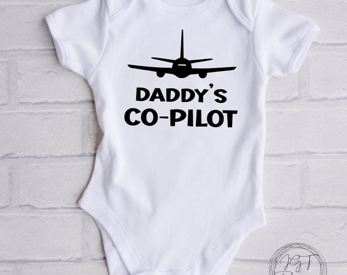 Pilot Baby Onesie® Bodysuit -  Daddy’s Co Pilot -