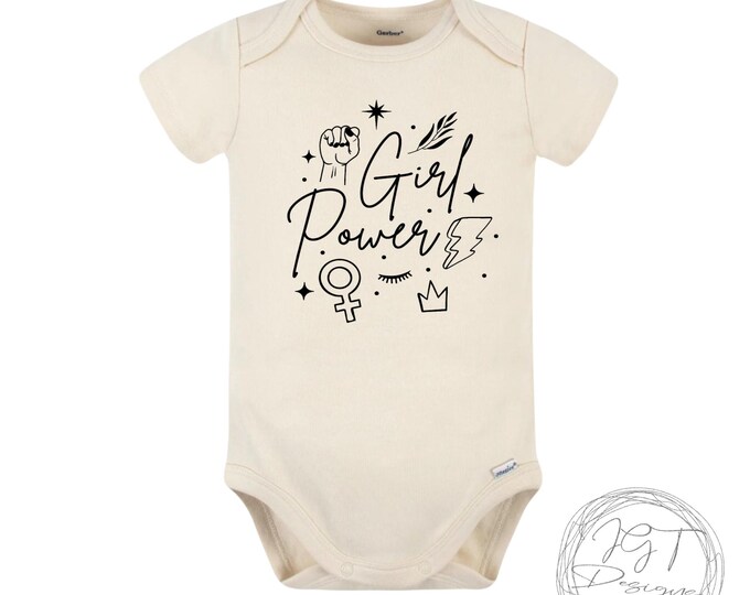 Girl Power Baby  Onesie® Bodysuit