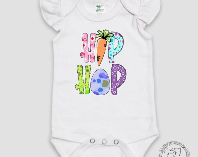 Easter Baby Onesie® Bodysuit -  Hip Hop -  Toddler Tee Tshirt
