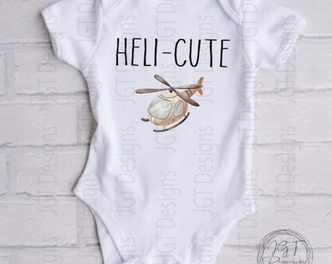 Heli-Cute Funny Baby Onesie® Bodysuit