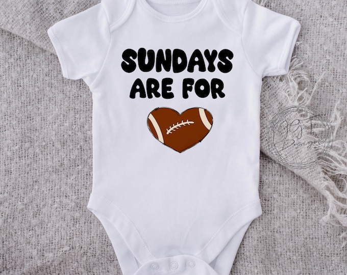 Sundays Are For Football Baby Onesie® Bodysuit