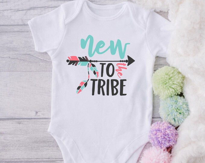 New To The Tribe Baby Onesie® Bodysuit -Newborn Bodysuit