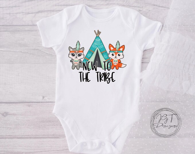 New To The Tribe Baby Onesie® Bodysuit -  Newborn