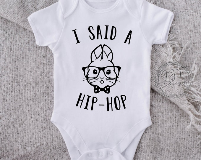 Easter Baby Onesie® Bodysuit -  I Said A Hip Hop