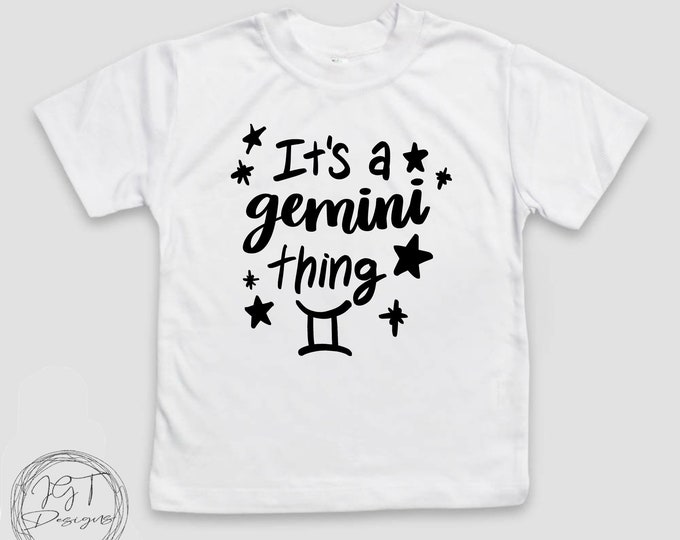 Gemini Zodiac Baby Onesie® Bodysuit -  It’s A Gemini Thing