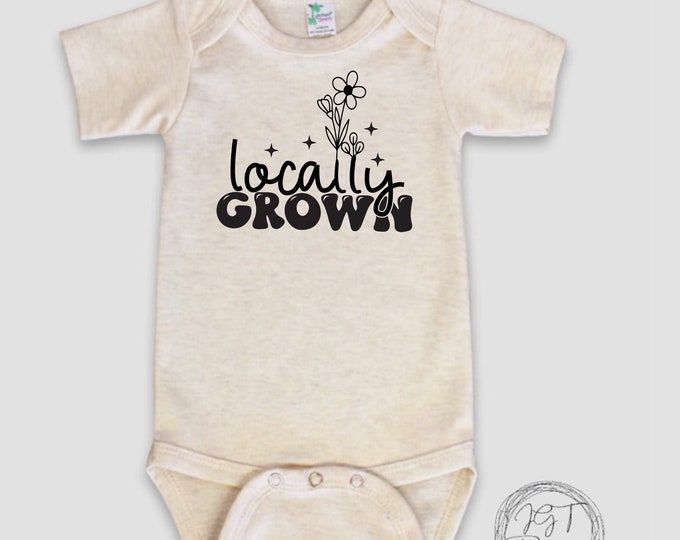 Boho Baby Onesie® Bodysuit Locally Grown
