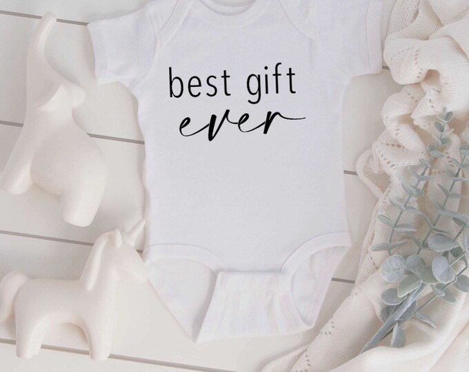 Pregnancy Announcement Baby Onesie® Bodysuit -  Best Gift Ever
