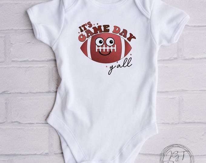 It''s Game Day Y'all Football Baby Onesie® Bodysuit